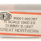 Con-Cor 0001-002767 N Scale Great Northern EM D E8 Dummy B Unit Diesel Loco LN/Box