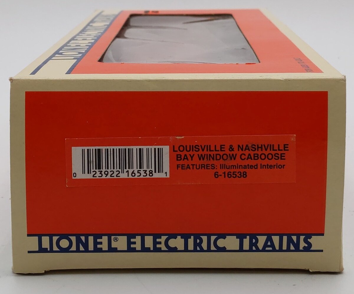 Lionel 6-16538 O Gauge Louisville & Nashville Bay-Window Caboose #1041 EX/Box