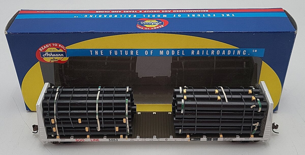 Athearn 92710 HO Scale SOO Line Flatcar #5053 LN/Box