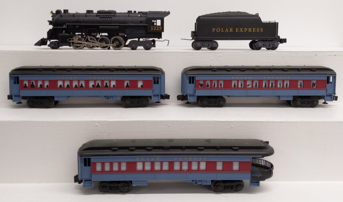 Lionel 6-31960 O Gauge Polar Express Steam Train Set (No Track/Transformer) VG