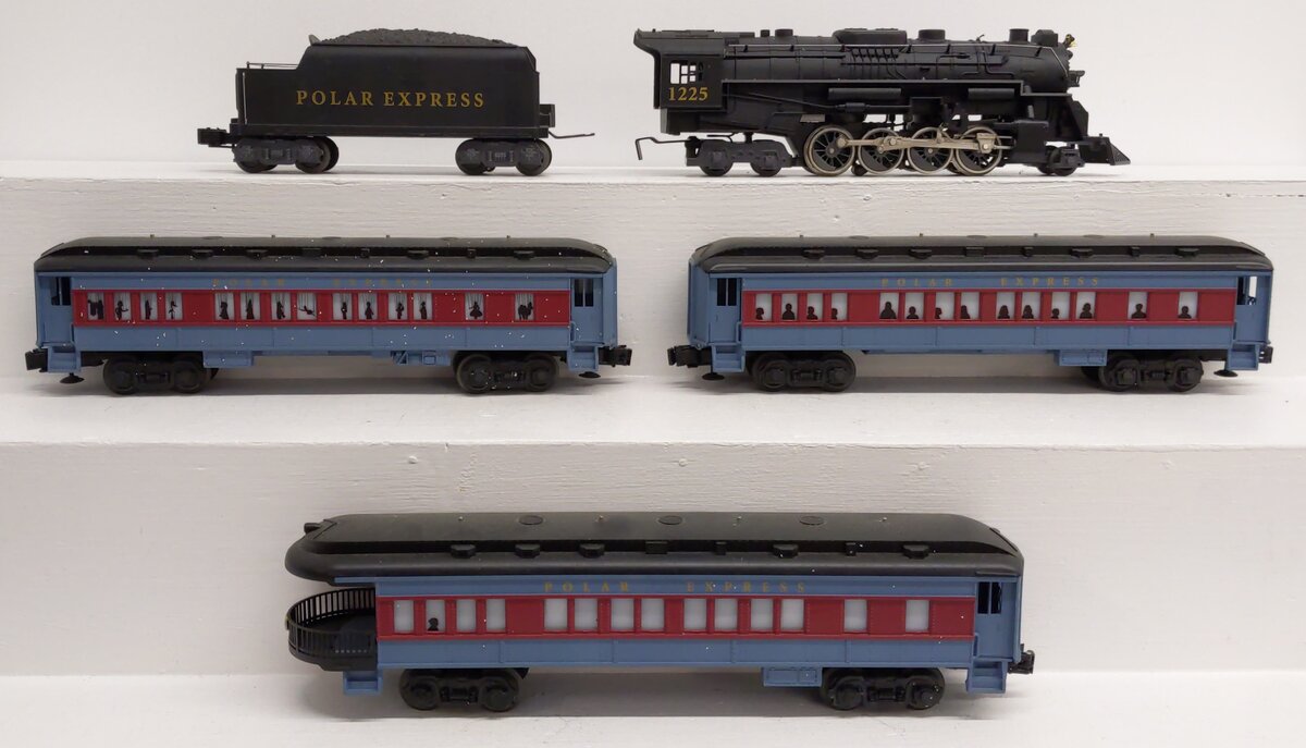 Lionel 6-31960 O Gauge Polar Express Steam Train Set (No Track/Transformer) VG