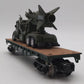 Menards 279-3479 O Gauge US Army Flatcar with Truck & Missile #19811 EX