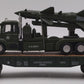 Menards 279-3479 O Gauge US Army Flatcar with Truck & Missile #19811 EX