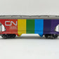 Menards  275-9230 O Gauge Canadian National Rainbow Hopper #3272 EX