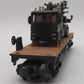Menards 279-3479 O Gauge US Army Flatcar with Truck & Guns #6603 EX