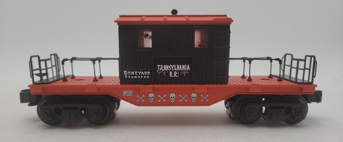 Lionel 6-36550 O Gauge Halloween Transylvania Transfer Illuminated Caboose LN/Box