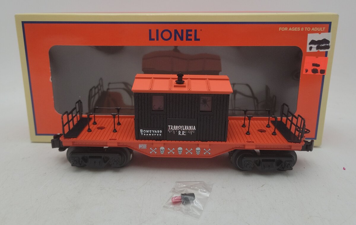 Lionel 6-36550 O Gauge Halloween Transylvania Transfer Illuminated Caboose LN/Box