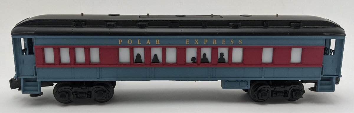 Lionel 6-35130 O Gauge The Polar Express Disappearing Hobo Passenger Coach VG