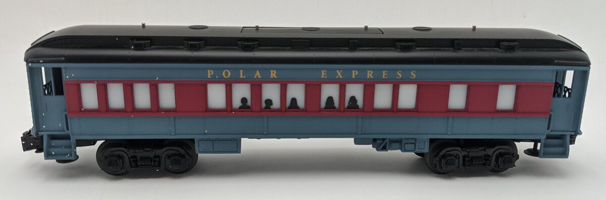 Lionel 6-35130 O Gauge The Polar Express Disappearing Hobo Passenger Coach VG