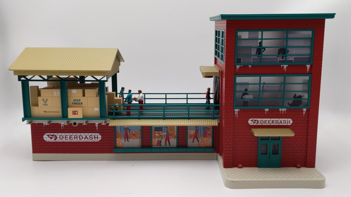 Lionel 2229210 O Deer Dash Transfer Station Building EX