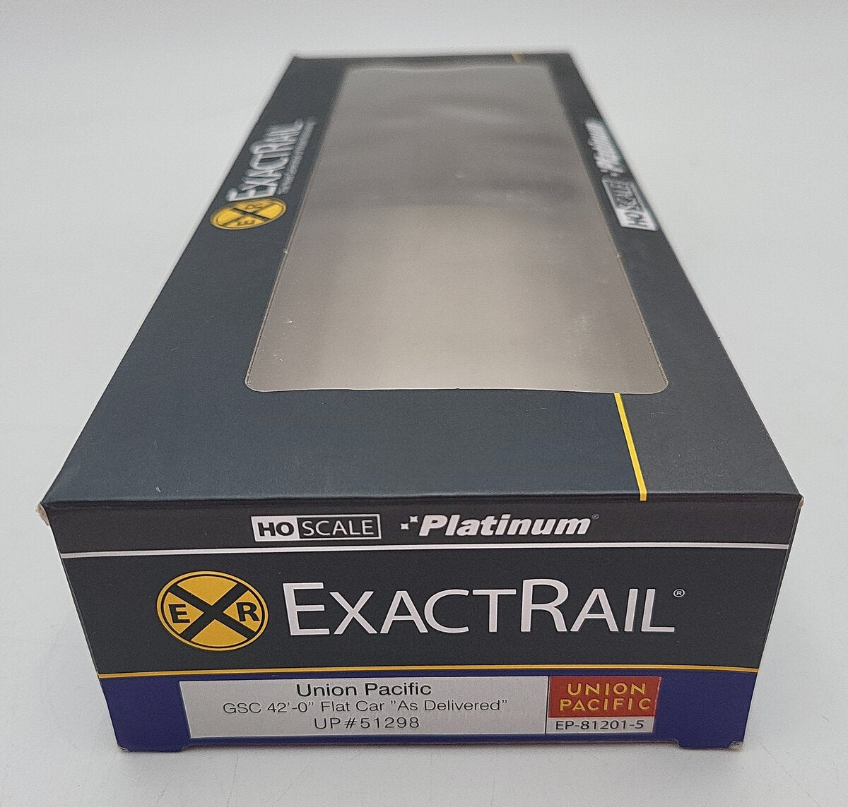 ExactRail 81201-5 HO Scale Union Pacific Flatcar #51298 LN/Box