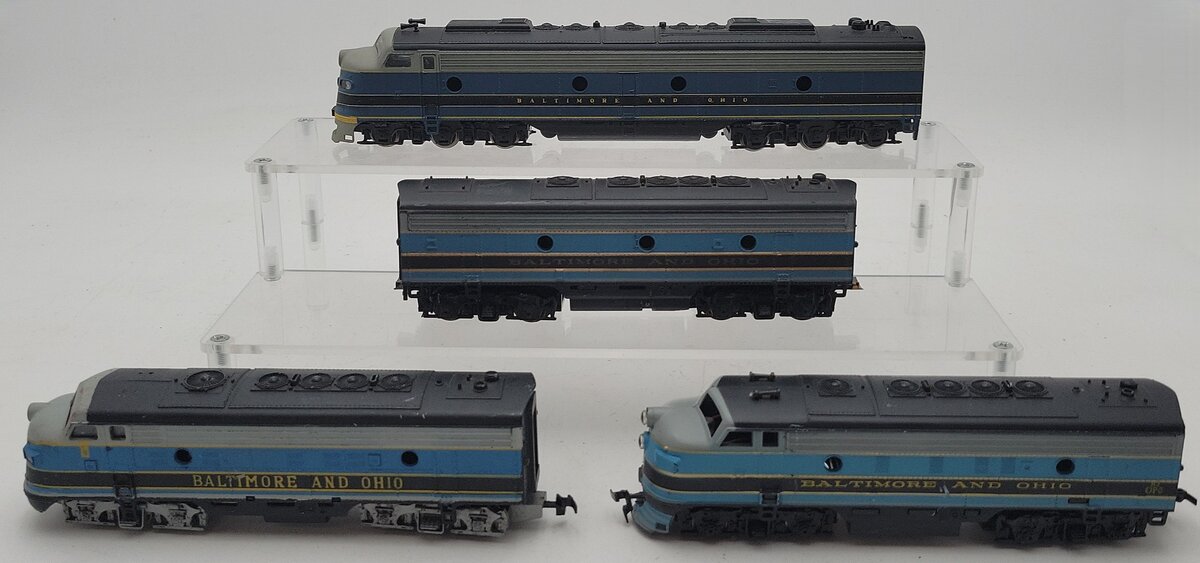 Rivarossi & Other HO Assorted Baltimore & Ohio Diesel Locomotives [4] EX