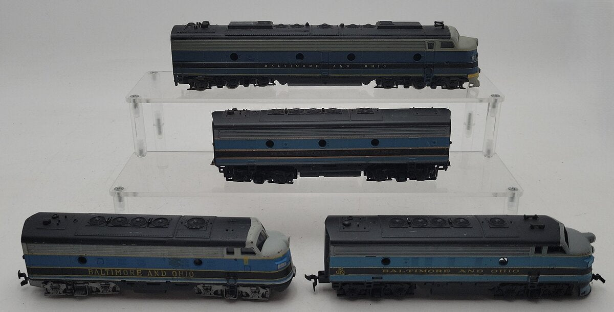 Rivarossi & Other HO Assorted Baltimore & Ohio Diesel Locomotives [4] EX
