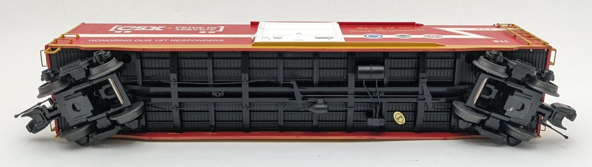 MTH 30-71044 O Gauge CSX 1st Responders Boxcar #911 VG
