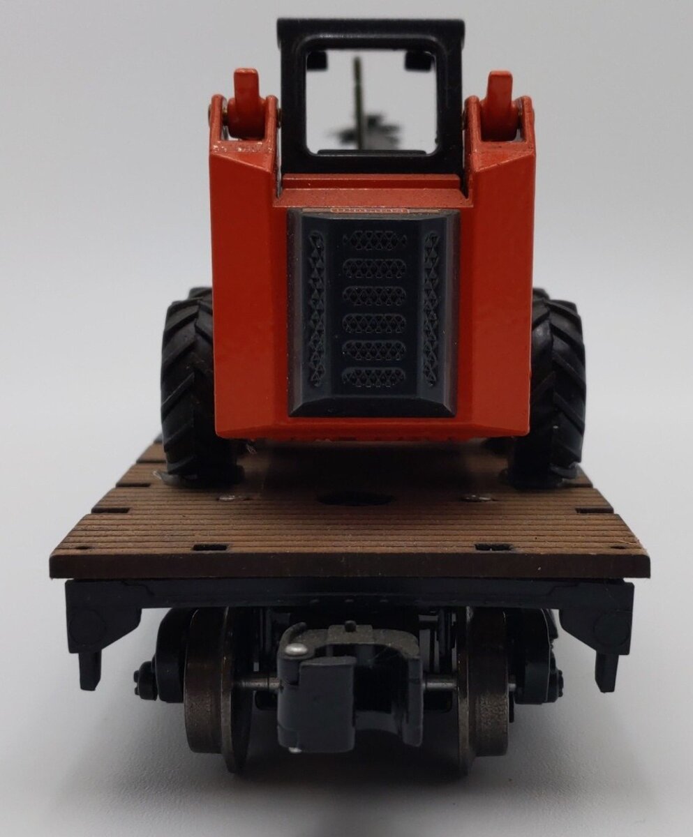 Menards O Gauge Santa Fe Flatcar #19245 - Custom Load EX