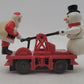 Lionel 6-18426 O Gauge Santa and Snowman Operating Handcar EX/Box