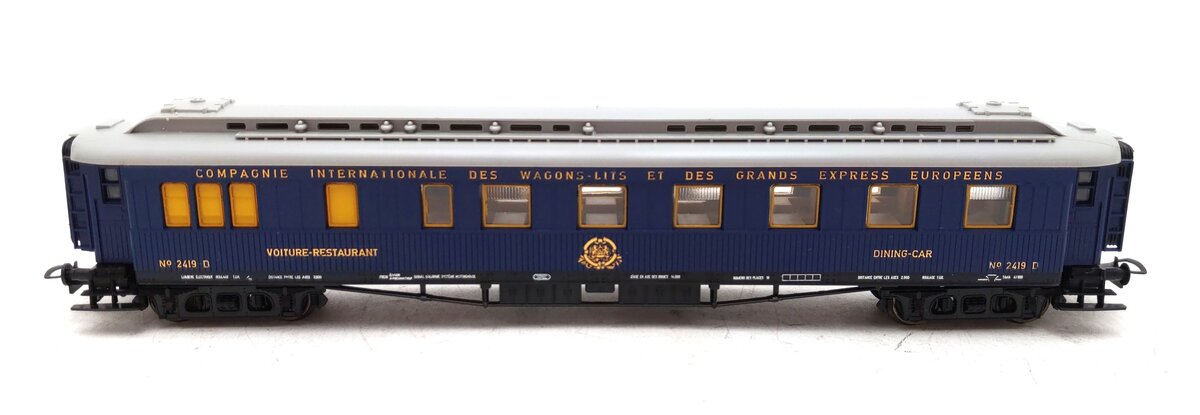 Liliput 26100 HO Scale CIWL Passenger Coach Car #2419D LN/Box