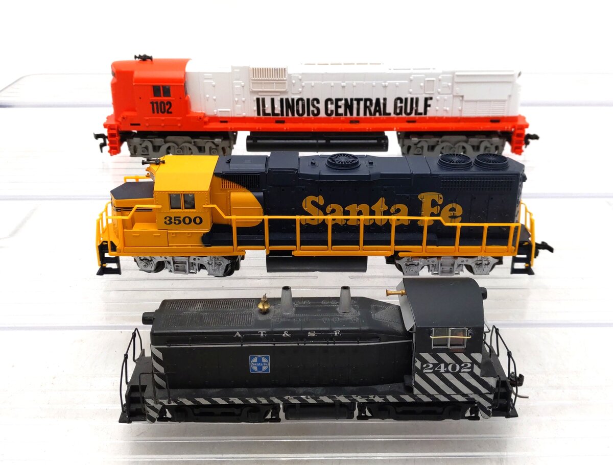 Tyco & Other HO Scale Assorted Diesel Locomotives [3] EX