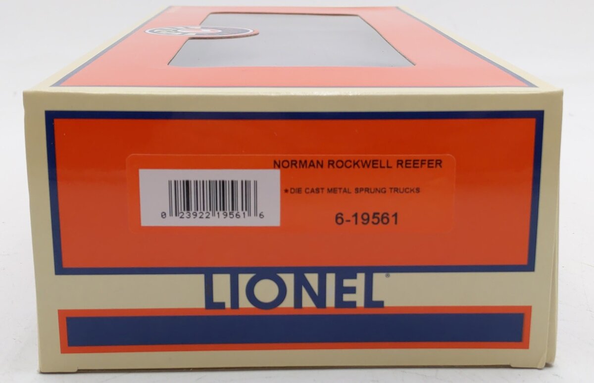 Lionel 6-19561 O Gauge Norman Rockwell Refrigerator Car LN/Box