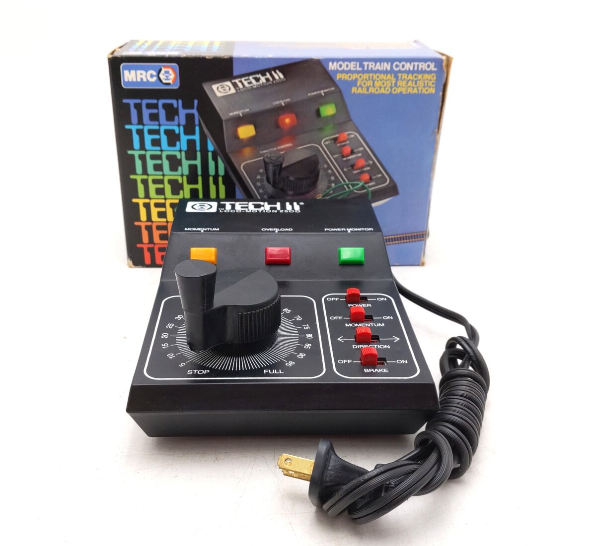 MRC 2500 HO Scale Loco-Motion Tech II Model Train Control EX/Box