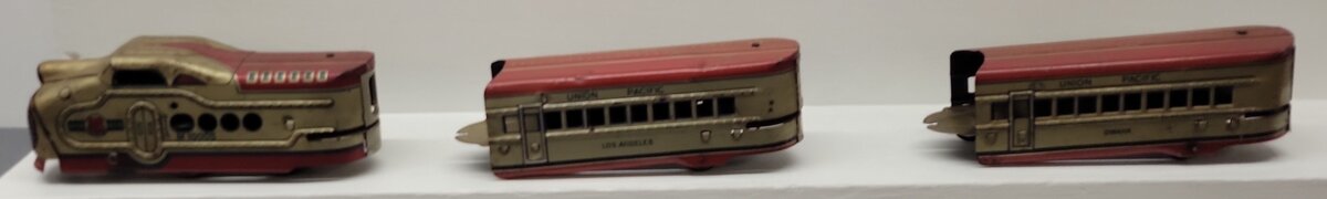 Marx M10005 Vintage O Union Pacific Tinplate Multi Unit Streamliner VG