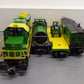 Lionel 6-81480 O Gauge John Deere RS-3 LionChief Diesel Freight Train Set EX