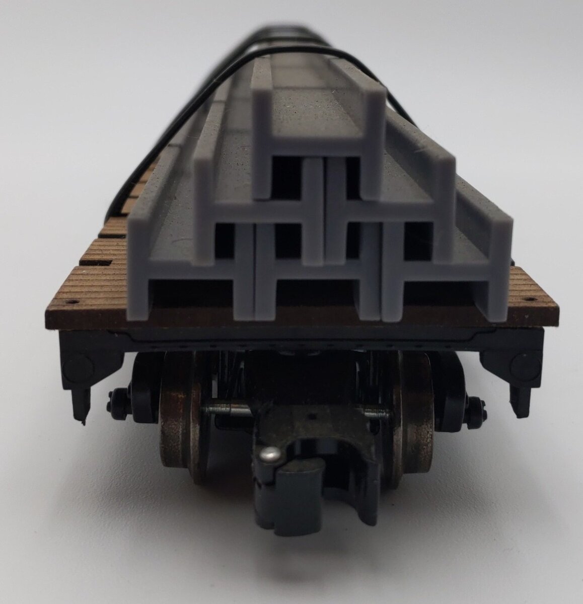 Menards O Gauge Santa Fe Flatcar #19248 - Custom Load EX