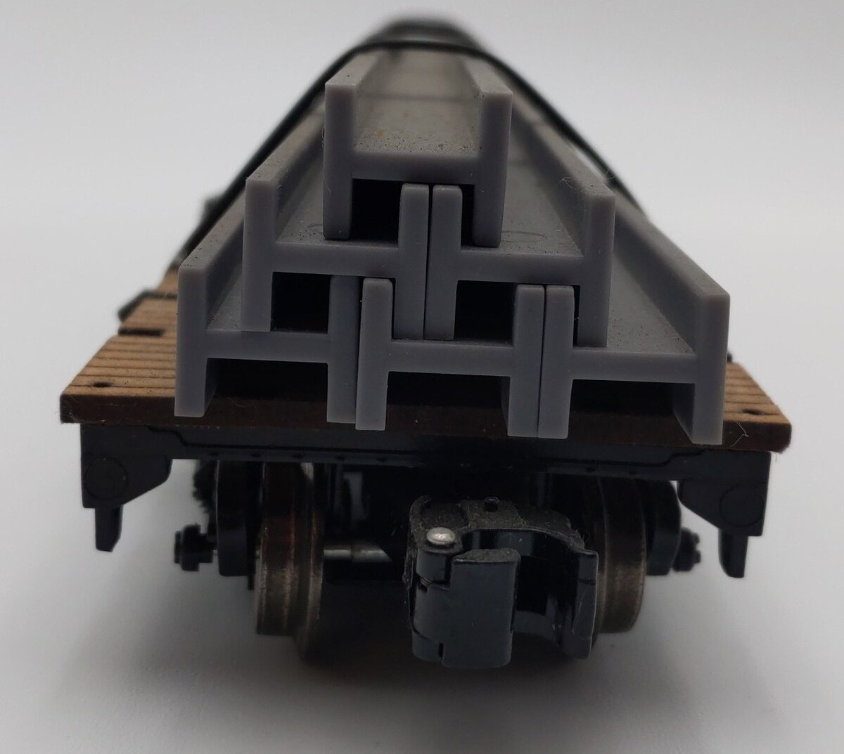 Menards O Gauge Santa Fe Flatcar #19248 - Custom Load EX