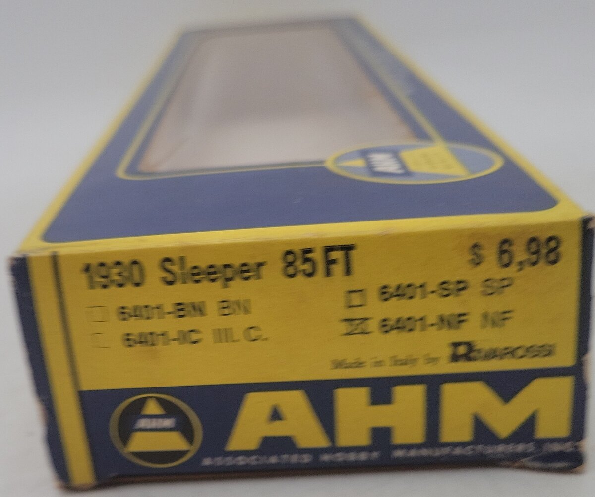 AHM 6401-NF HO Scale 1930 Sleeper Passenger Car EX/Box