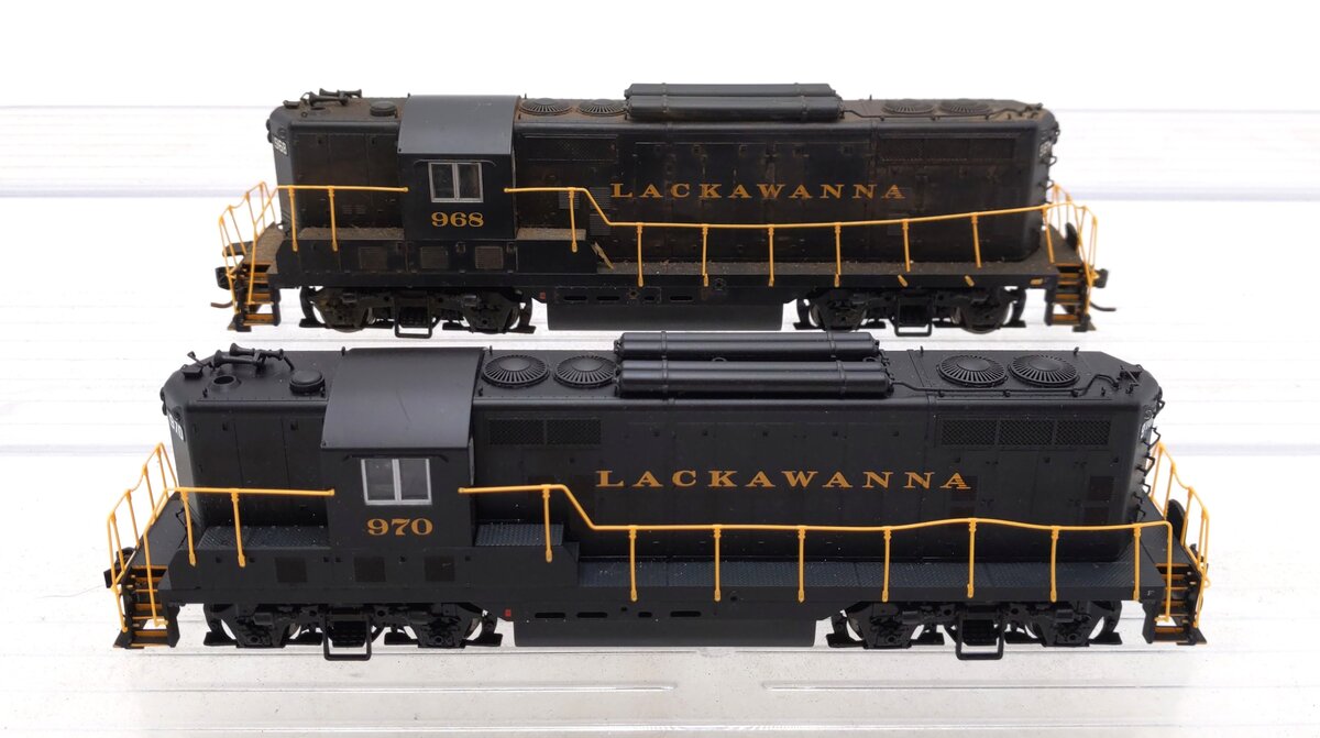 Life-like HO Scale Lackawanna Diesel Locomotives [2] EX