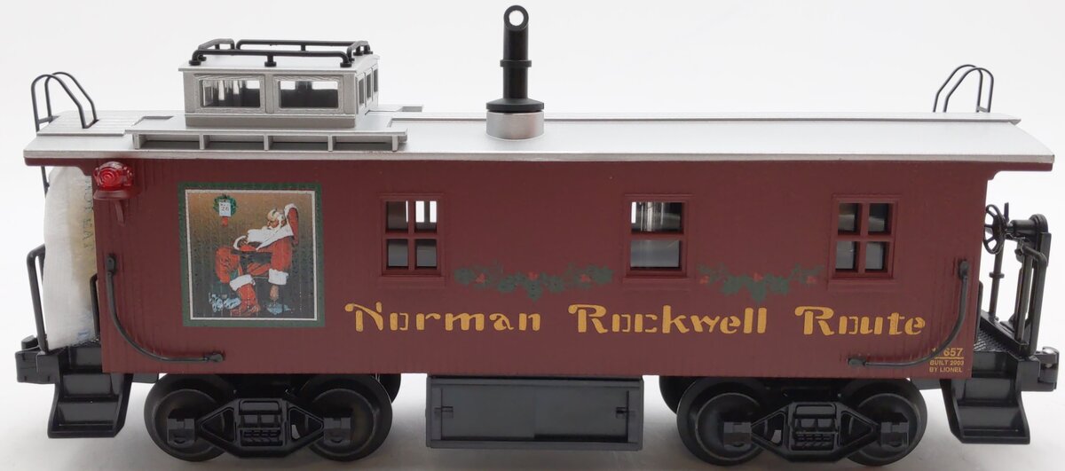 Lionel 6-17657 O Gauge Norman Rockwell Illuminated Caboose LN/Box