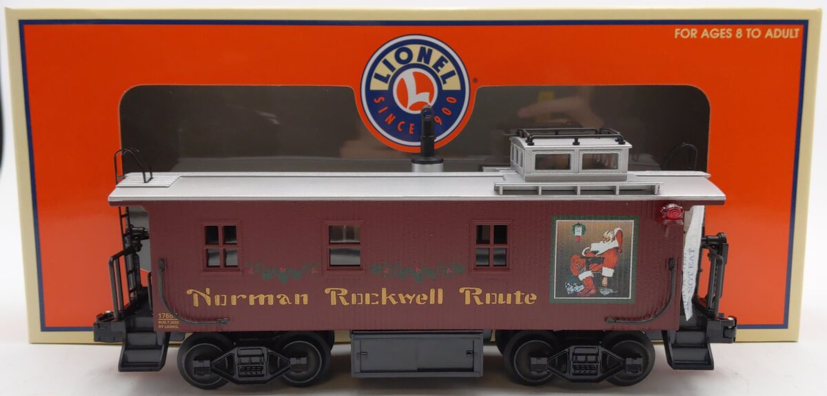 Lionel 6-17657 O Gauge Norman Rockwell Illuminated Caboose LN/Box