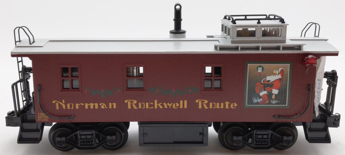 Lionel 6-17657 O Gauge Norman Rockwell Illuminated Caboose LN/Box