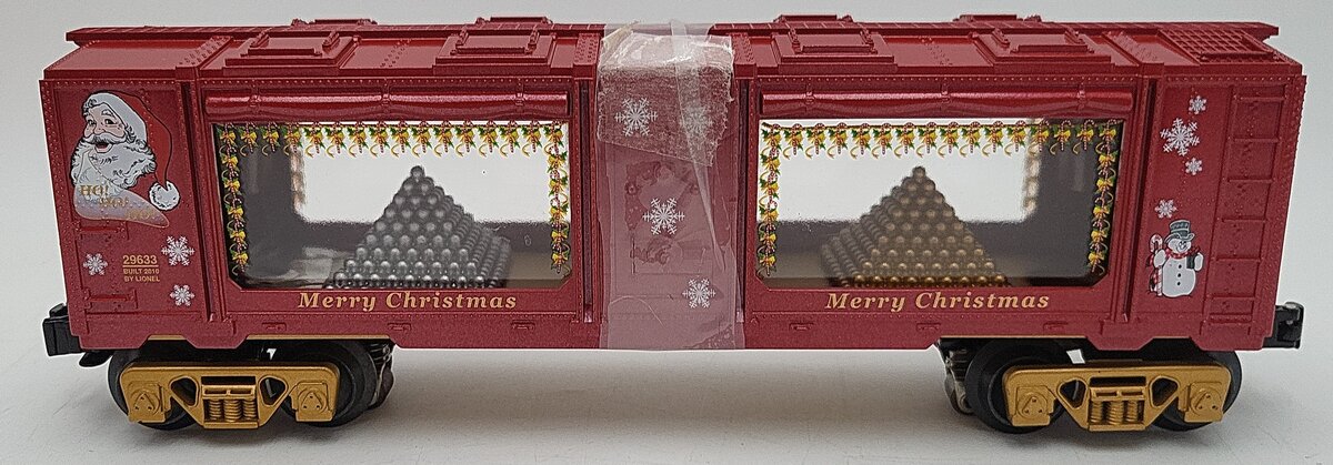 Lionel 6-29633 O Gauge Operating Christmas Lighted Ornament Mint Car LN/Box