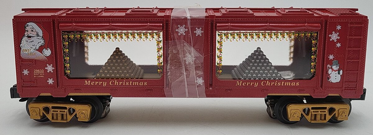 Lionel 6-29633 O Gauge Operating Christmas Lighted Ornament Mint Car LN/Box