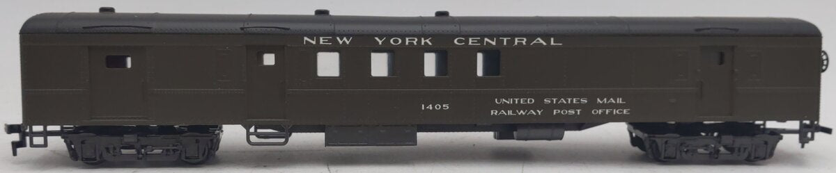 AHM 6452 HO Scale 1930 New York Central Passenger Car #1405 EX/Box