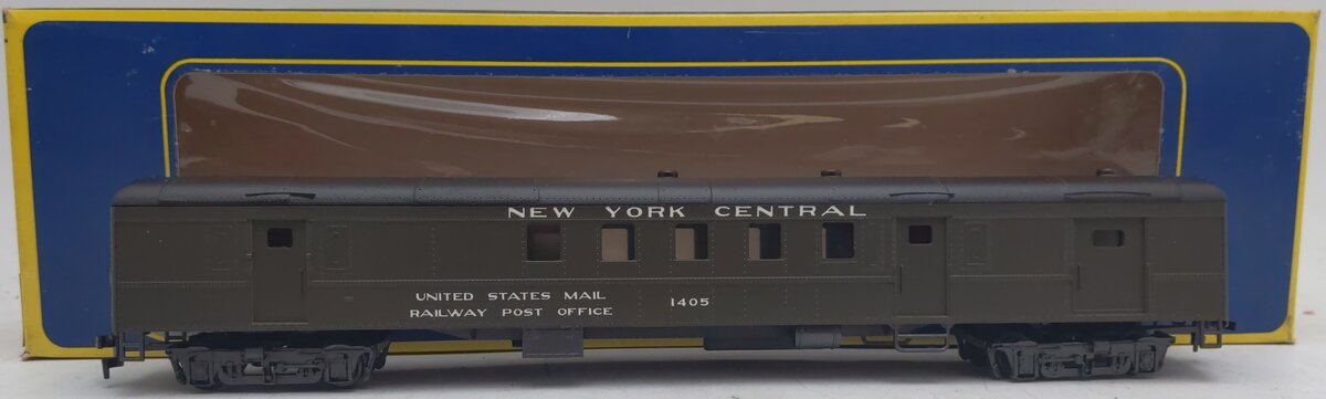 AHM 6452 HO Scale 1930 New York Central Passenger Car #1405 EX/Box