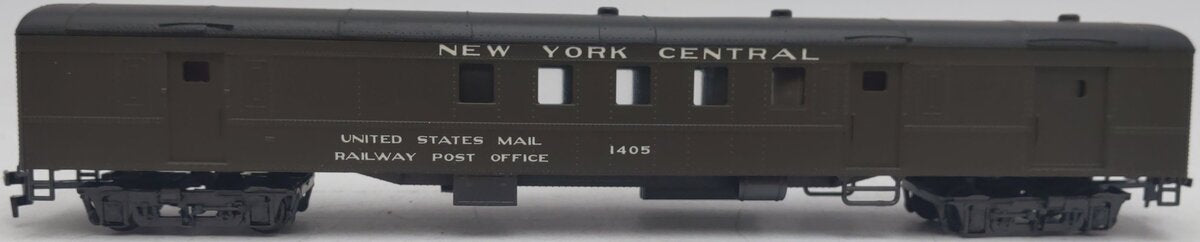 AHM 6452 HO Scale 1930 New York Central Passenger Car #1405 EX/Box