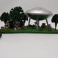 Menards 279-5022 HO Gold Line Collection Limited Edition UFO Scene EX