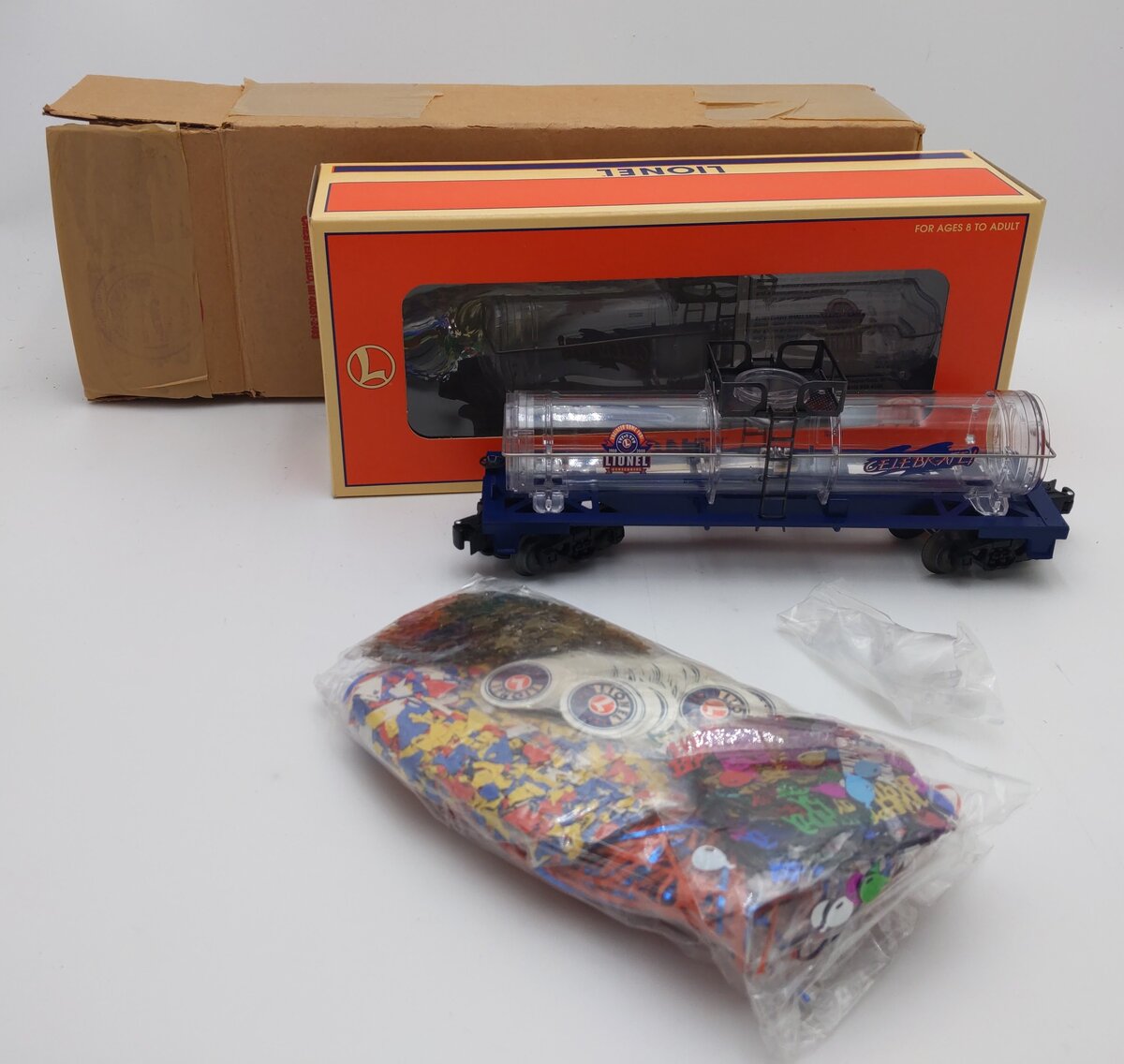Lionel 6-26115 O Gauge Celebrate Single Dome Tank Car LN/Box