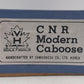 Van Hobbies HO BRASS CNR Modern Caboose - Unpainted EX/Box