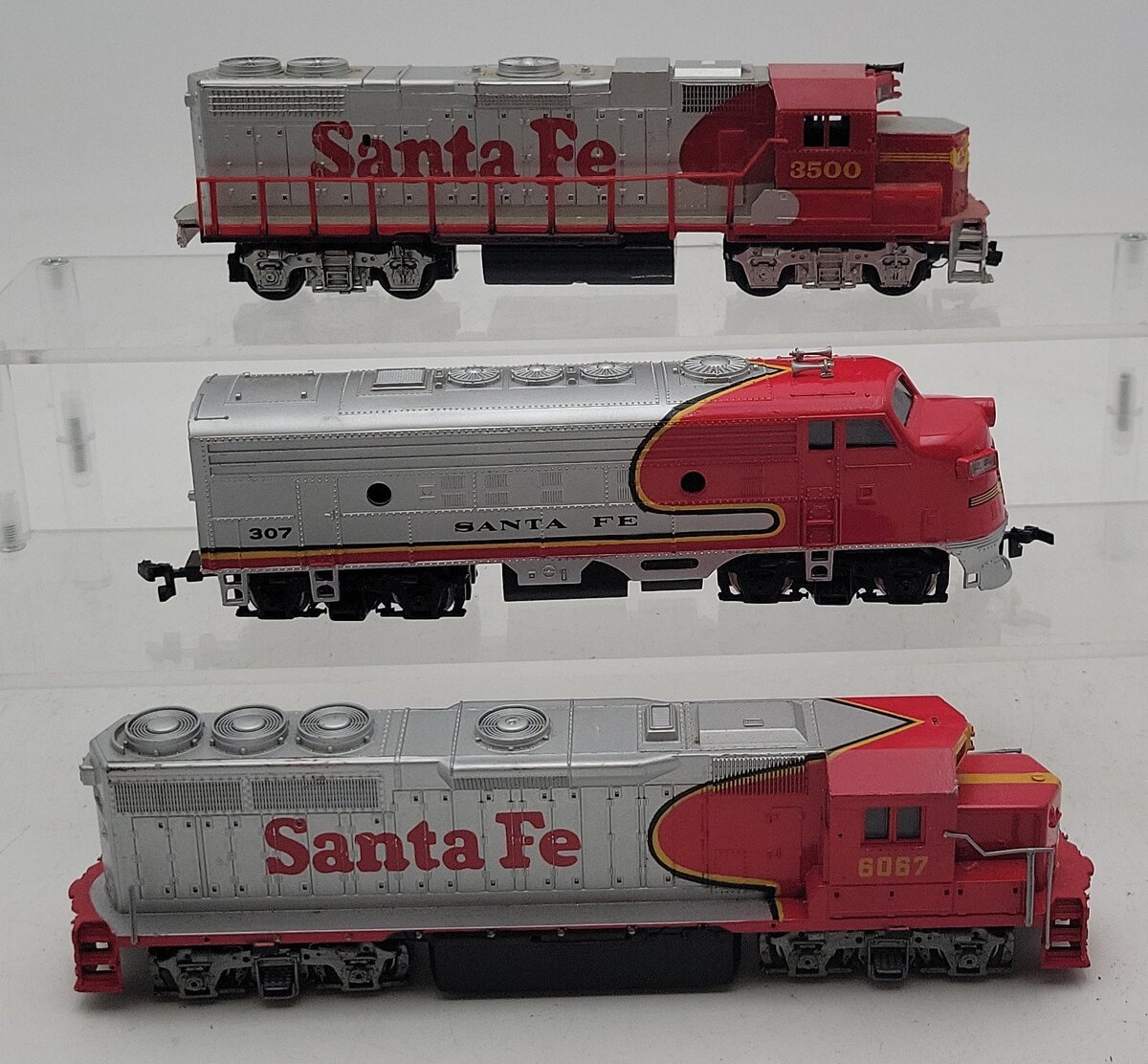 Bachmann & Life-Like HO Assorted Diesel Locomotives #3500,307,6067 [3] EX