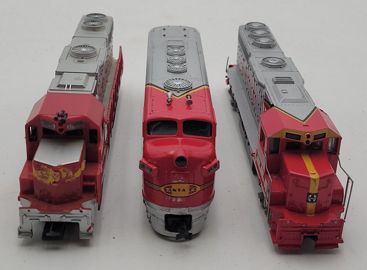 Bachmann & Life-Like HO Assorted Diesel Locomotives #3500,307,6067 [3] EX