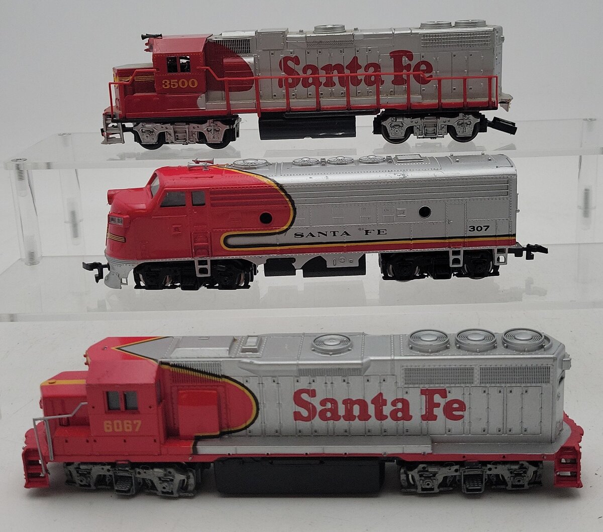 Bachmann & Life-Like HO Assorted Diesel Locomotives #3500,307,6067 [3] EX