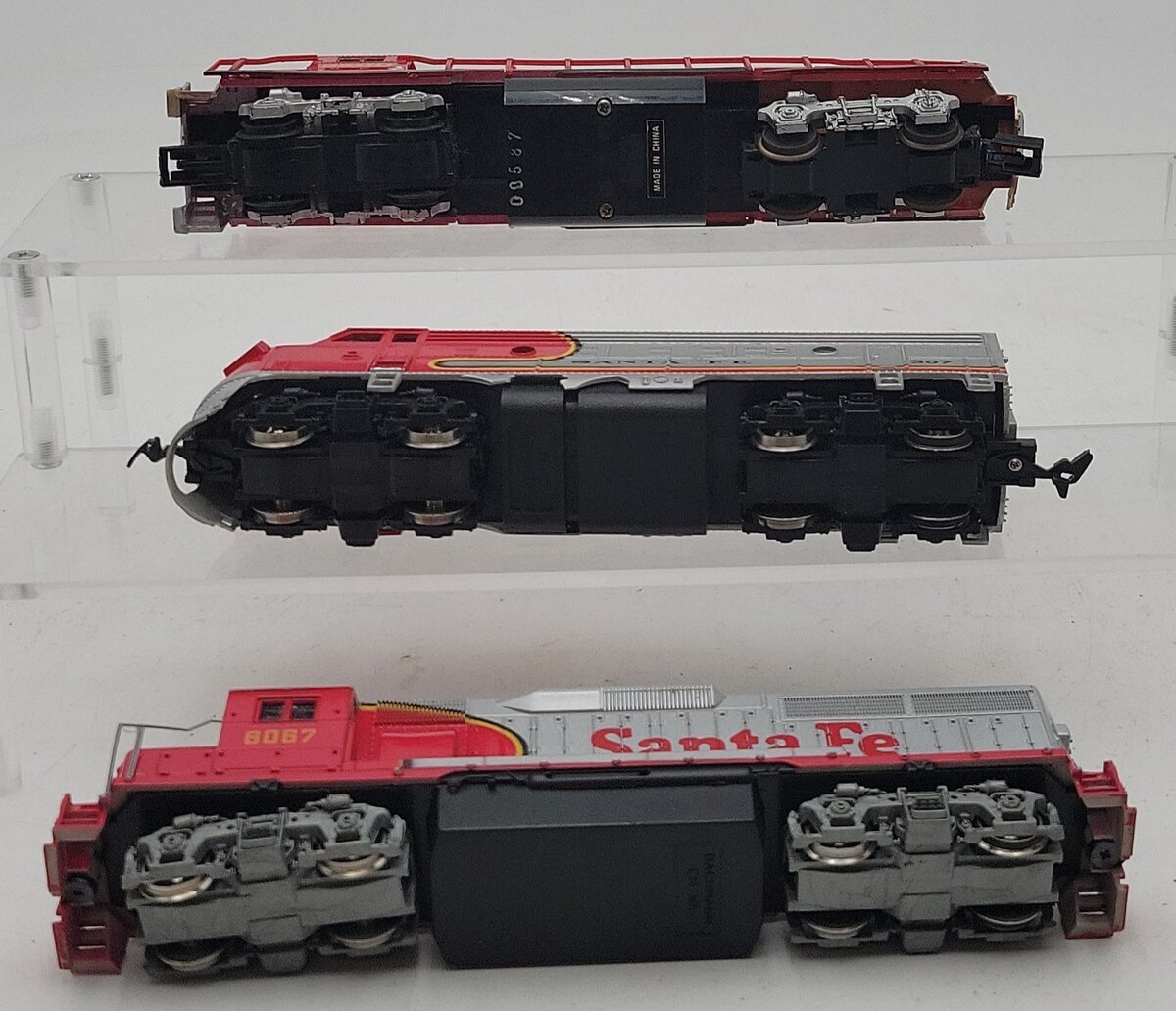 Bachmann & Life-Like HO Assorted Diesel Locomotives #3500,307,6067 [3] EX