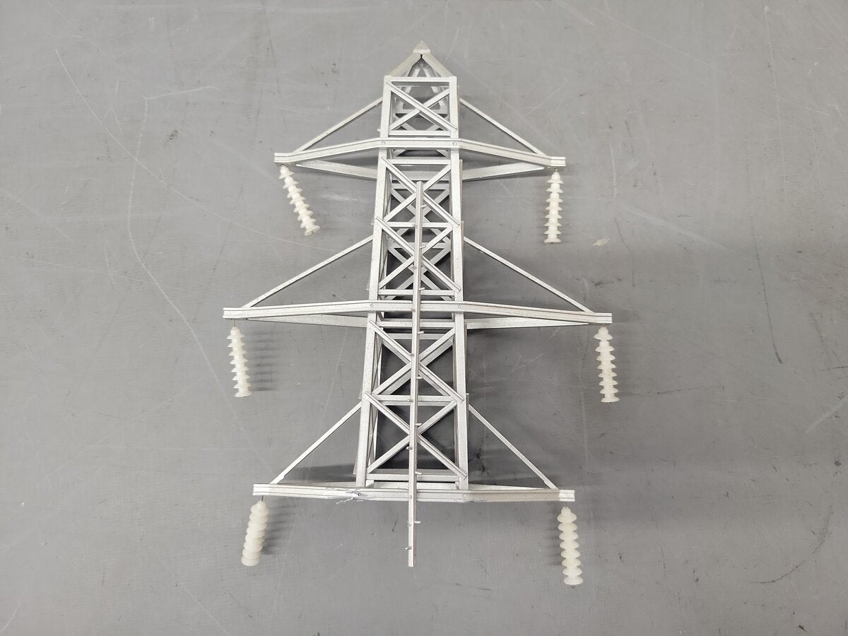 MTH 30-1056 O Hi-Tension Tower Set (Set of 3) VG