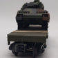 MTH 30-76807 O Gauge U.S. Army Flatcar with Bradley Fighting Vehicles #8074 VG
