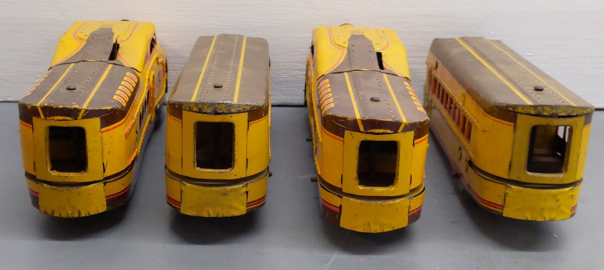 Marx Vintage O Union Pacific M10005 Streamlined Wind Up Locomotive Set VG