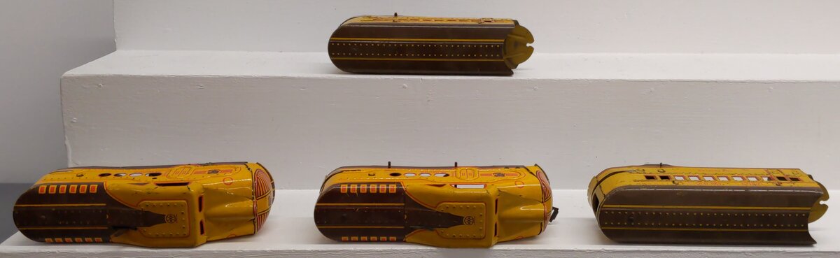 Marx Vintage O Union Pacific M10005 Streamlined Wind Up Locomotive Set VG