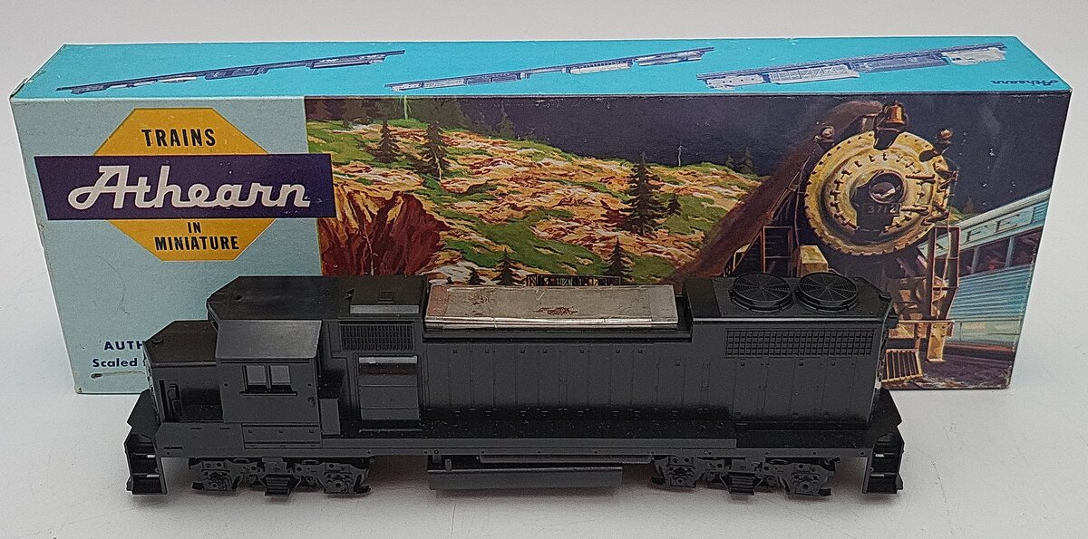 Athearn 4600 HO Scale Undecorated GP38-2 Powered Diesel Locomotive LN/Box